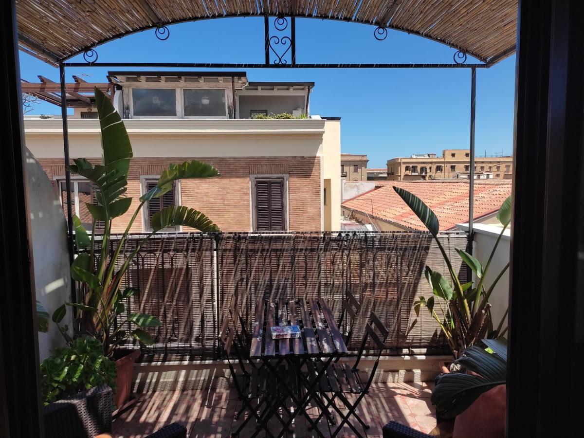 Apartament La Terrazza Di Massimo Palermo Zewnętrze zdjęcie